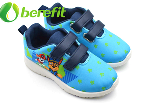 Zapatos casuales para niños con colorido diseño de sublimación a bajo precio