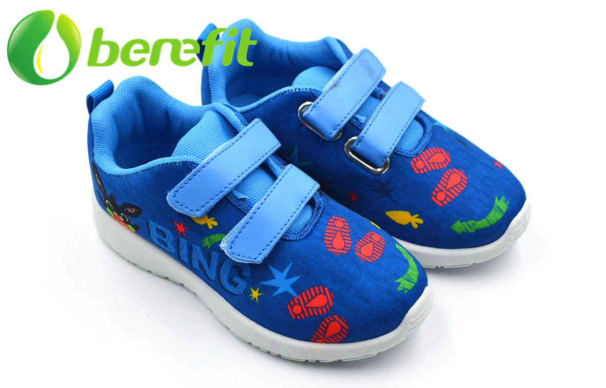 Zapatos casuales para niños con colorido diseño de sublimación a bajo precio