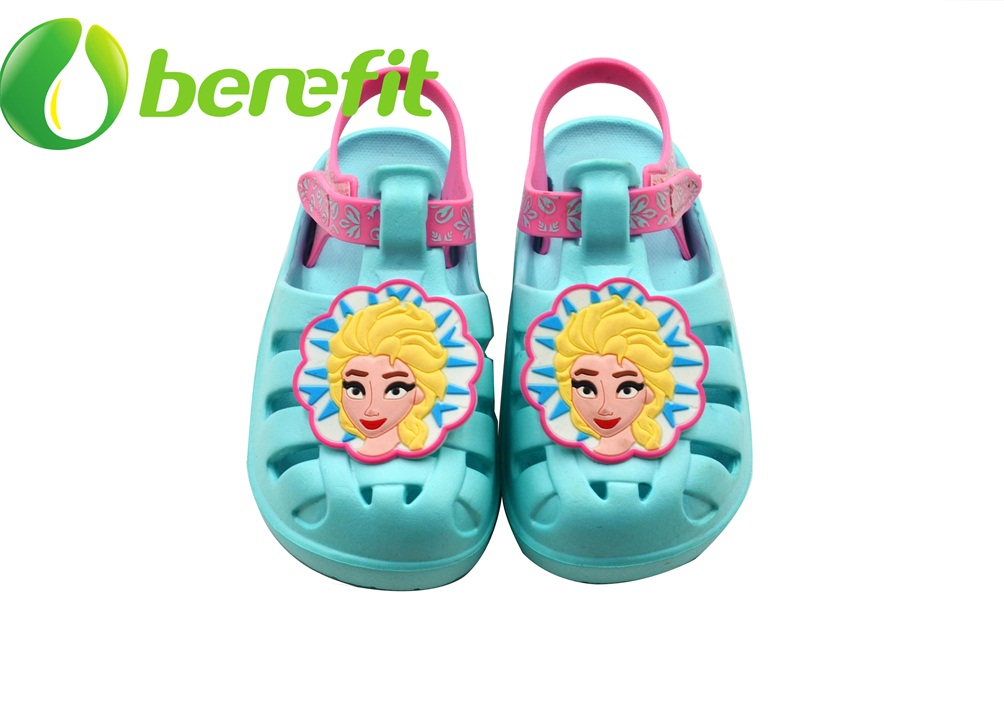 Sandalias EAV para niños con diseño de princesa y ligeras para caminar