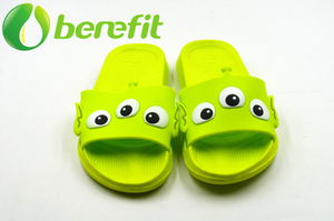 Zapatillas de baño verdes para niños y niñas
