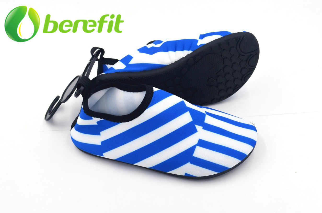 Zapatos de agua para mujeres y niños Zapatos de agua con parte superior elástica de sublimación